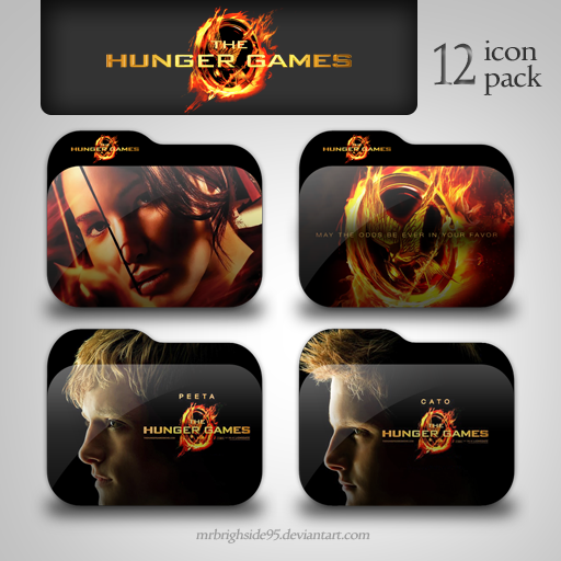 The Hunger Games Folder Icon Pack