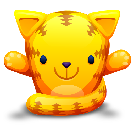 Cute Little Yellow Cat Icon Download Free Icons