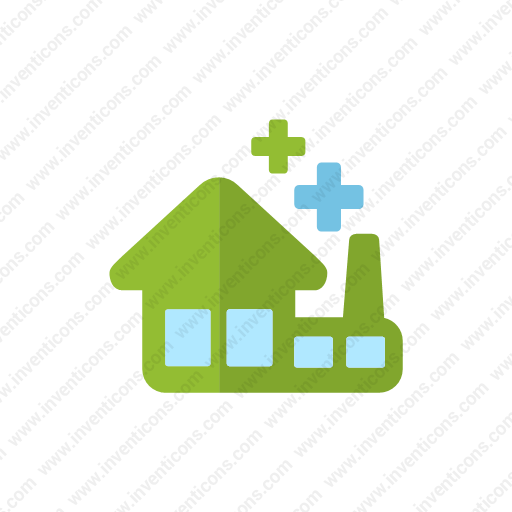 Download Eco,factory Icon Inventicons