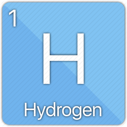 Atom, Atomic, Element, Gas, Hydrogen, Non Metal, Periodic Table Icon