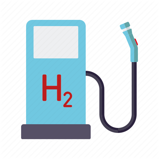 Automotive, Car, Fuel Pump, Hydrogen, Service, Transport Icon