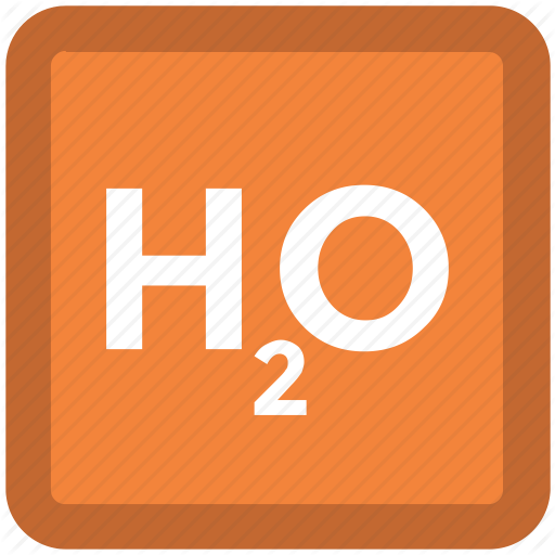 Chemistry, Formula, Hydrogen, Liquid, Oxygen, Science Icon
