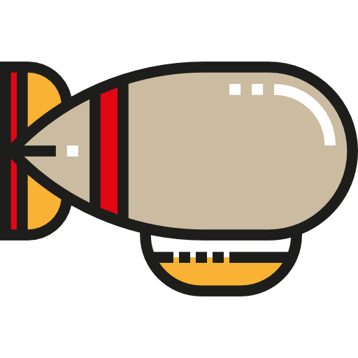 Hydrogen, Zeppelin, Transport, Aircraft, Transportation, Flying Icon