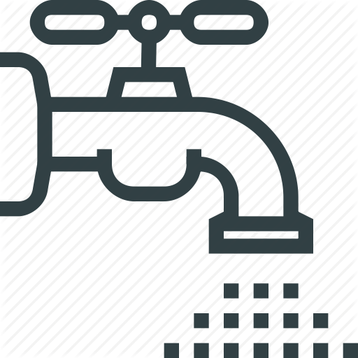 Clean, Faucet, Hygiene, Water Icon