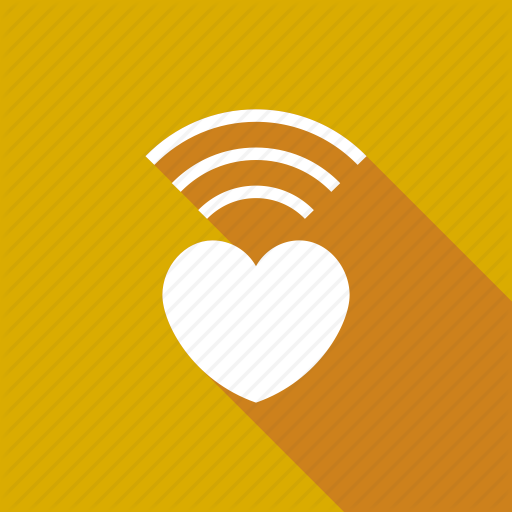 Internet, Love, Radio, Valentine, Wifi, Wireless Icon