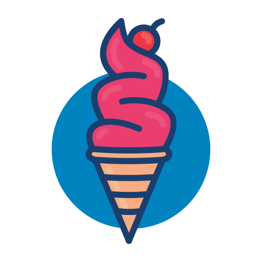 Ice, Cream, Cone, Strawberry Icon Free Of Super Ice Cream Icons