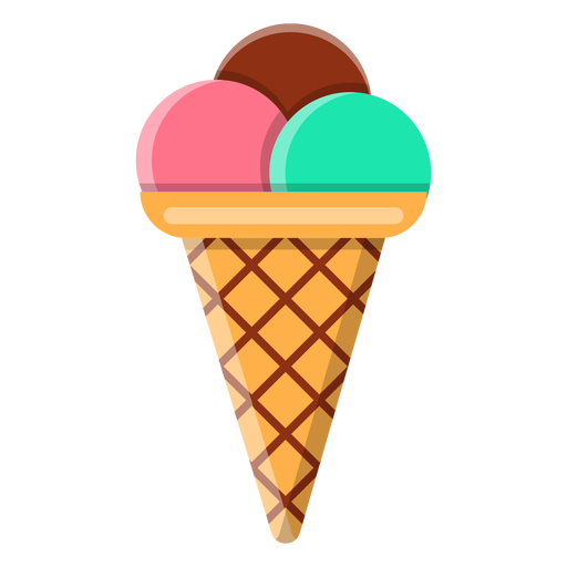 Three Balls Ice Cream Icon