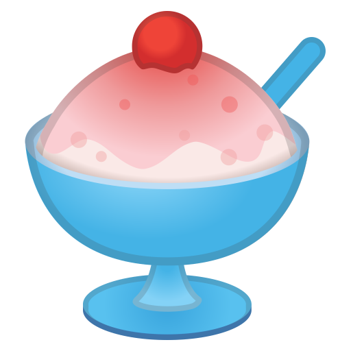 Shaved Ice Icon Noto Emoji Food Drink Iconset Google