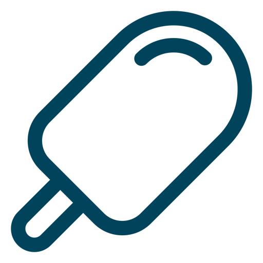 Stick Ice Cream Stroke Icon