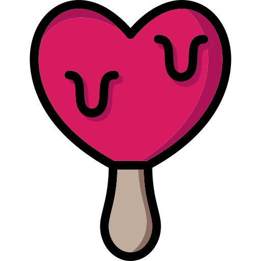 Ice Cream Heart Png Icon