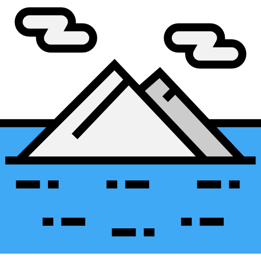 Nature, Landscape, Polar, Iceberg Icon