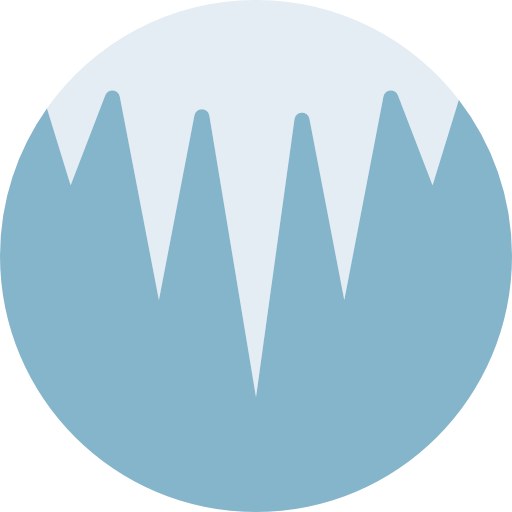 Ice, Weather, Winter, Cold, Icicle Icon