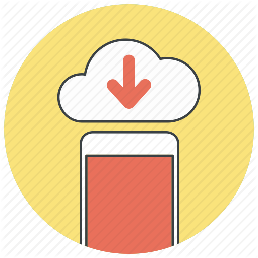 Arrow, Cloud, Download, Downloading, Icloud, Import, Phone Icon