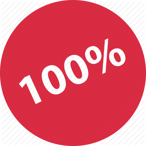 Hundred, One, Percent Icon