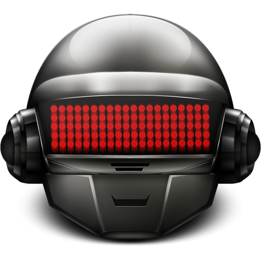Punk, Helmet, Daft Icon