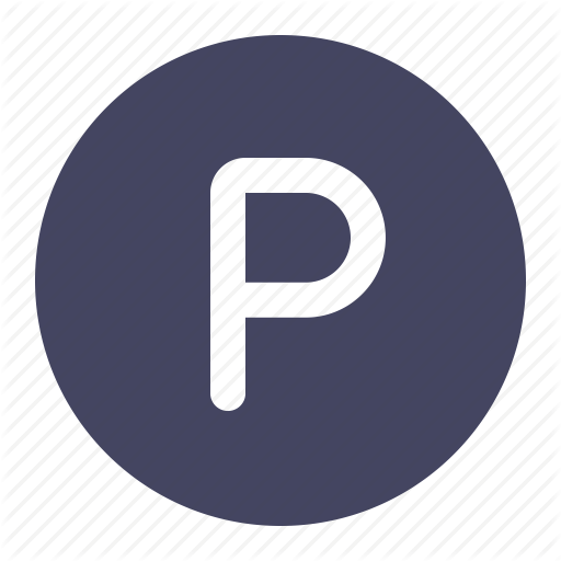 Circle, Park, Parking, Sign Icon