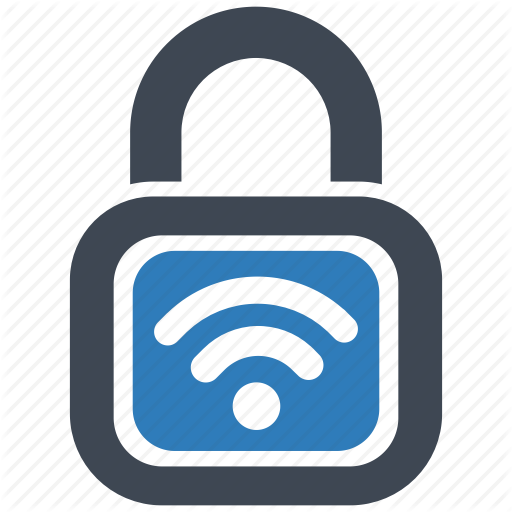 Protection, Security, Wifi Icon