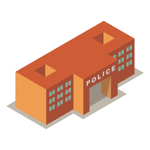 Isometric Police Station