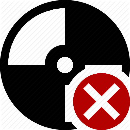 Cancel, Cd, Disc, Disk, Dvd Icon
