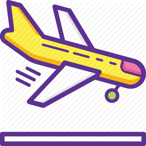 Airplane, Arrival, Arriving Plane, Landing, Landing Plane Icon