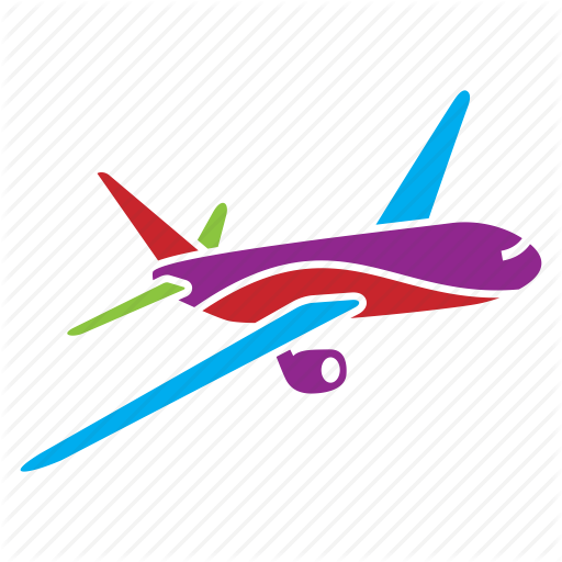 Air, Plane, Transport, Travel, Trip, Vacation, Voyage Icon