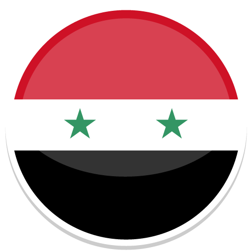 Syria Icon Round World Flags Iconset Custom Icon Design