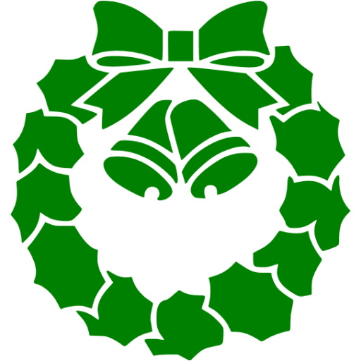 Green Christmas Icon