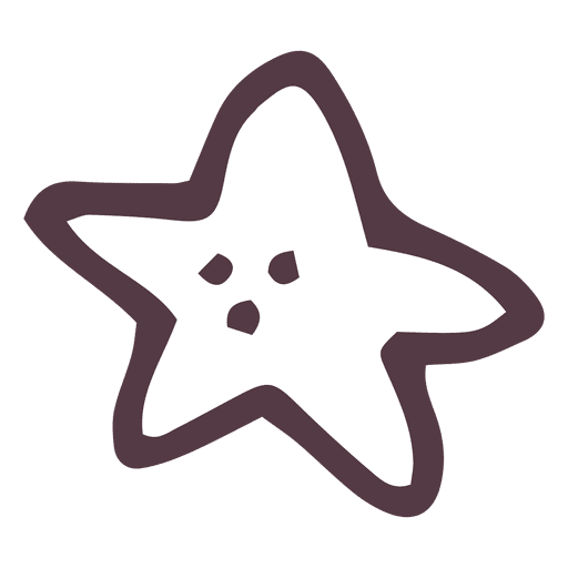 Star Hand Drawn Icon