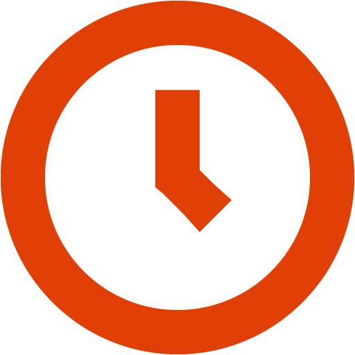 Soylent Red Clock Icon