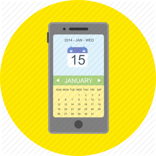 Appointment, Calendar, Date, Mobile App, Month, Plan, Schedule Icon