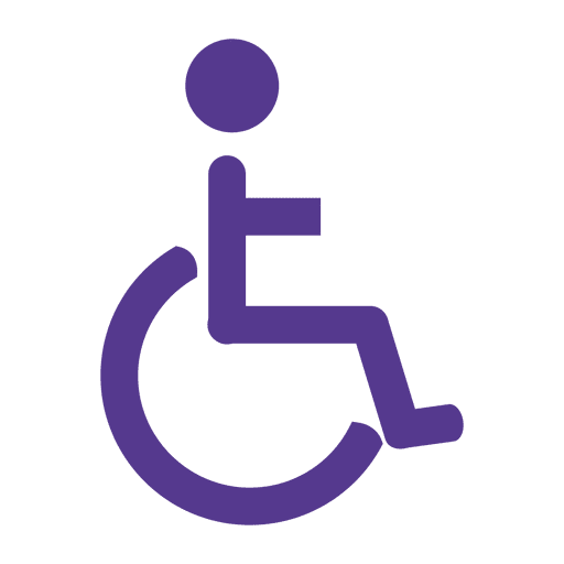 Wheelchair Flat Icon