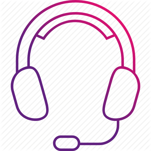 Call, Center, Headphones, Headset, Mic Icon