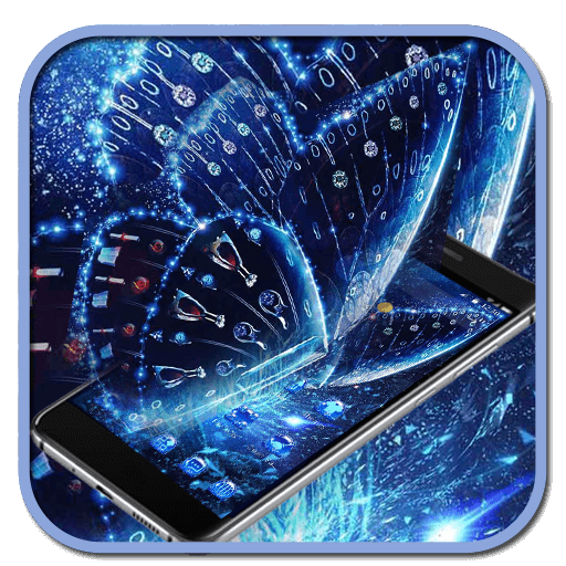 Neon Butterfly Ice Wallpaper Download Apk Para Android Aptoide