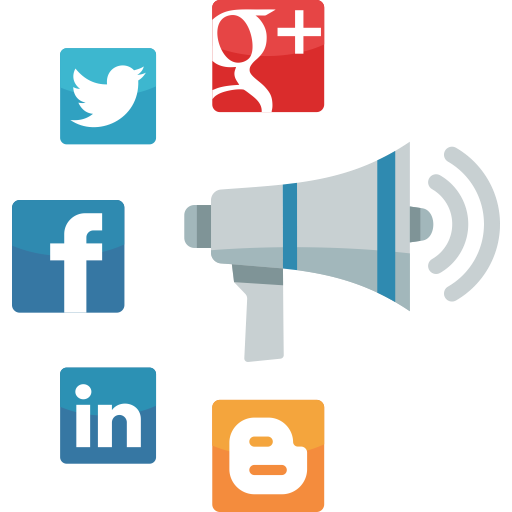 Social Media Advertising Icon