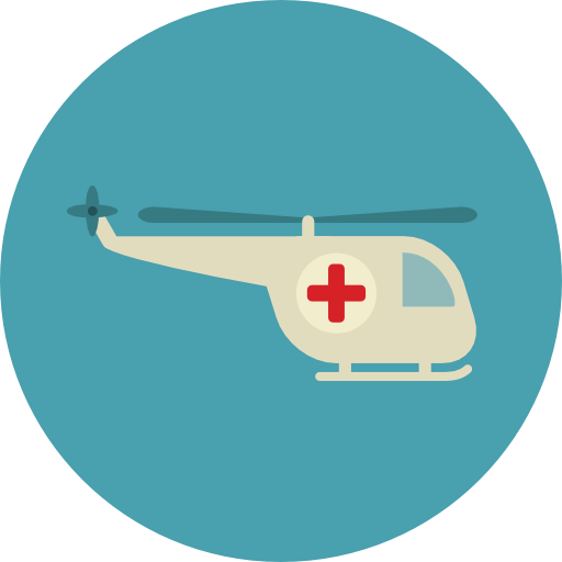Chopper, Aircraft, Healthcare And Medical, Transport, Flight