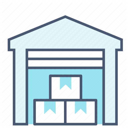 Depot, Garage, Stock, Storage, Warehouse Icon