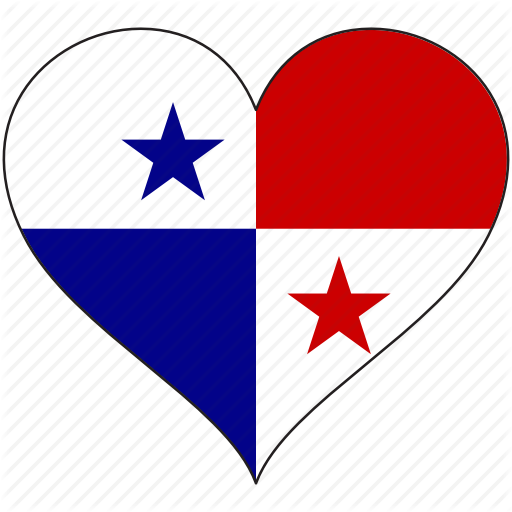 Flag, Heart, National, North America, Panama Icon
