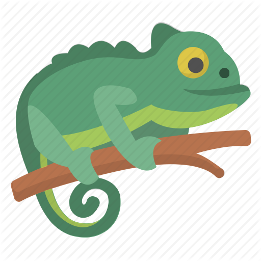 Amphibian, Chameleon, Change, Color, Lizard, Reptile, Zoo Icon