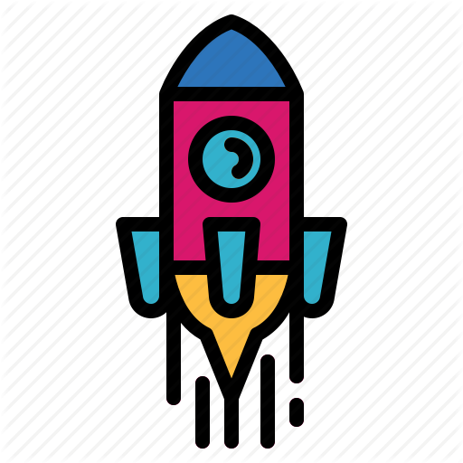 Rocket, Ship, Space, Transport Icon