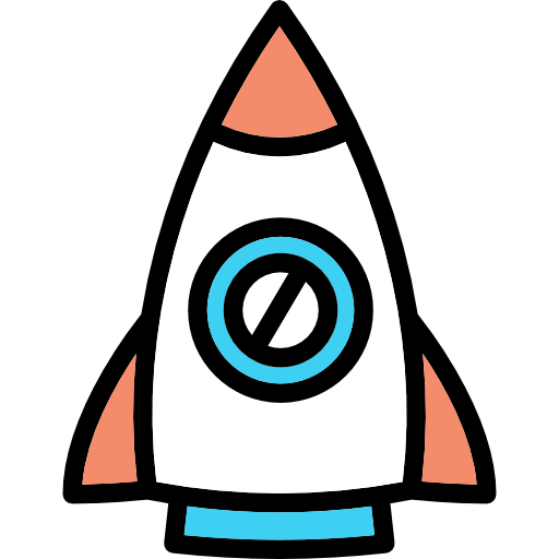 Rocket Launch Icon Linear Color Seo Freepik
