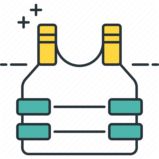 Armor, Armour, Body, Body Armor, Bulletproof, Vest Icon