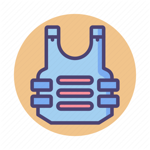 Armor, Bulletproof, Vest Icon