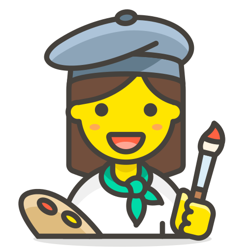Woman, Artist Icon Free Of Free Vector Emoji