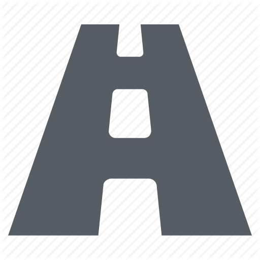 Asphalt, Highway, Journey, Road, Street, Travel Icon