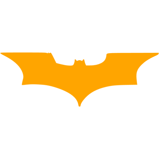 Orange Batman Icon