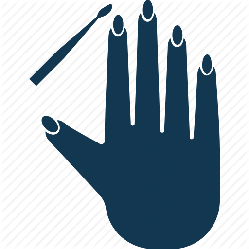 Beauty Care, Beauty Treatment, Hand Care, Manicure, Woman Hand Icon