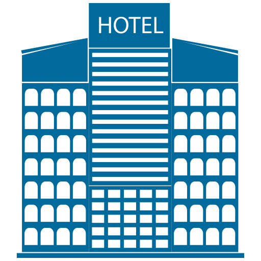Hotel, Social, Booking Icon