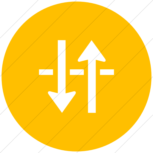 Flat Circle White On Yellow Ocha Humanitarians Physical