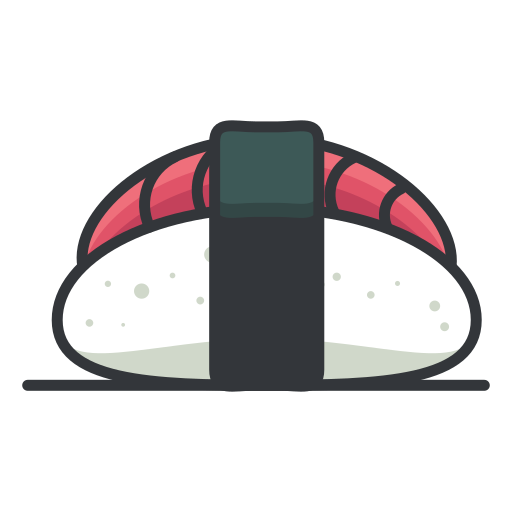 Sushi, Food Icon Free Of Free Filled Outline