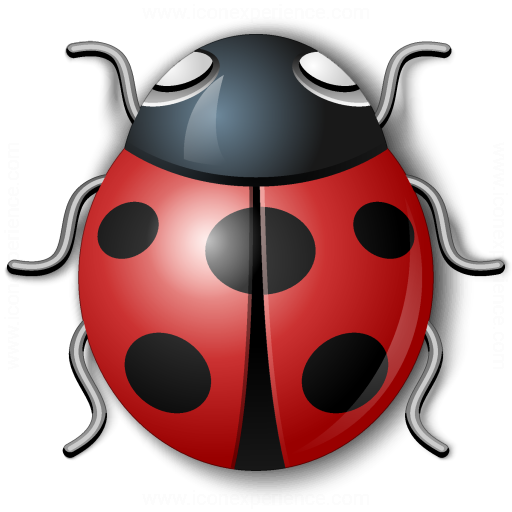 Iconexperience V Collection Bug Red Icon